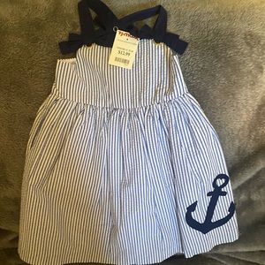 Blue n white summer dress